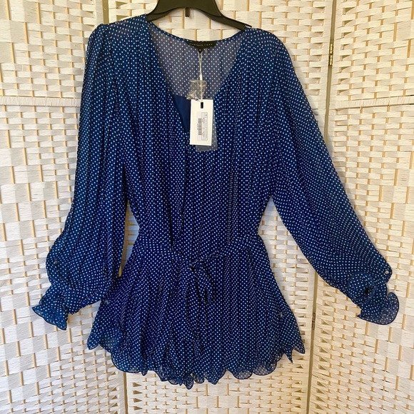 ✅🆕Endless Rose  Polka Dot Romper! - Picture 4 of 12